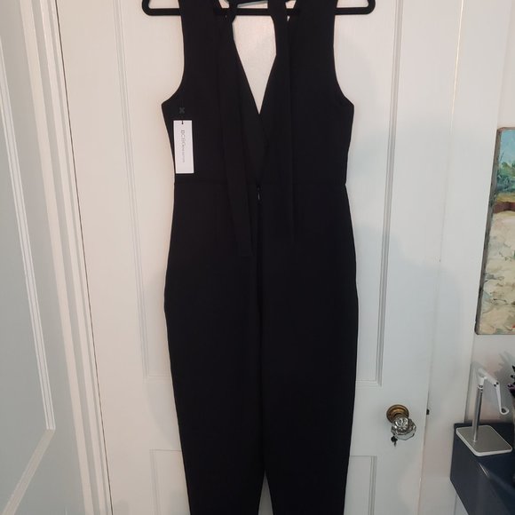BCBGeneration Black Jumpsuit Size 8 - Picture 2 of 8